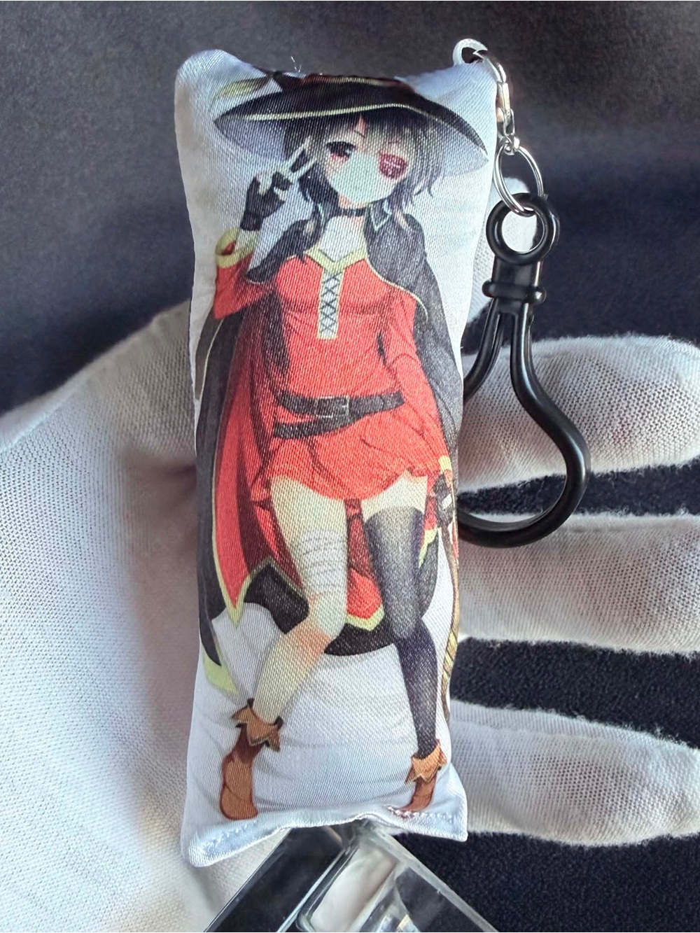 Handmade Anime Megumin KonoSuba Body Pillow Plush Keychain